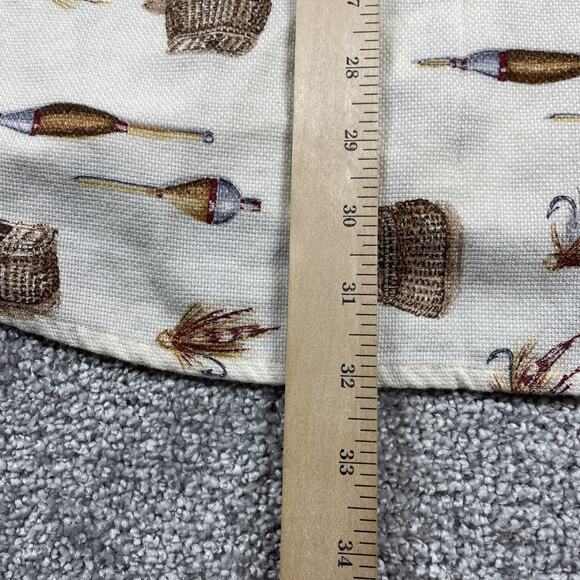 Woolrich Button Up Shirt Mens Extra Large Fishing Novelty Print Lure Bobber - Picture 10 of 11